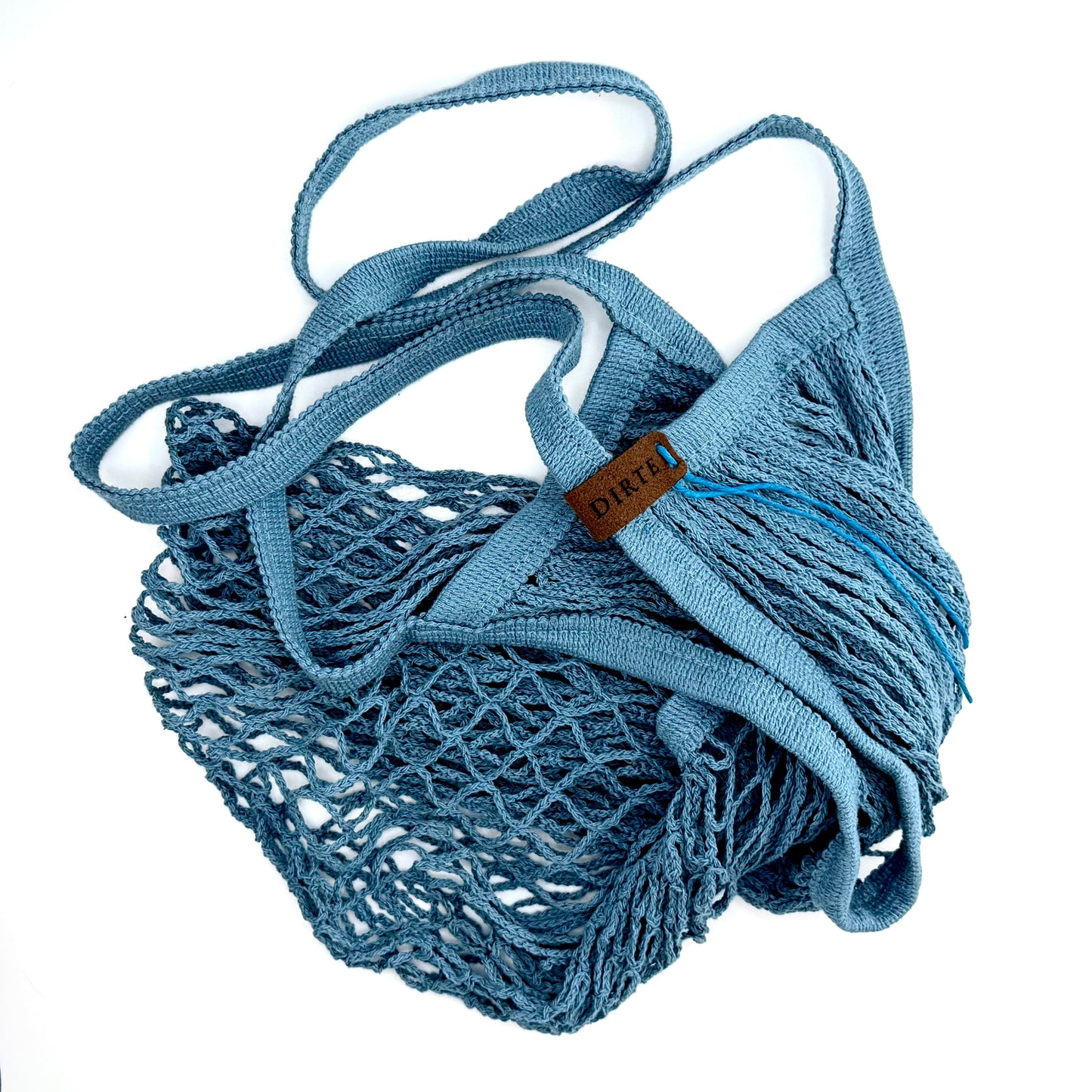 hand-dyed market bag